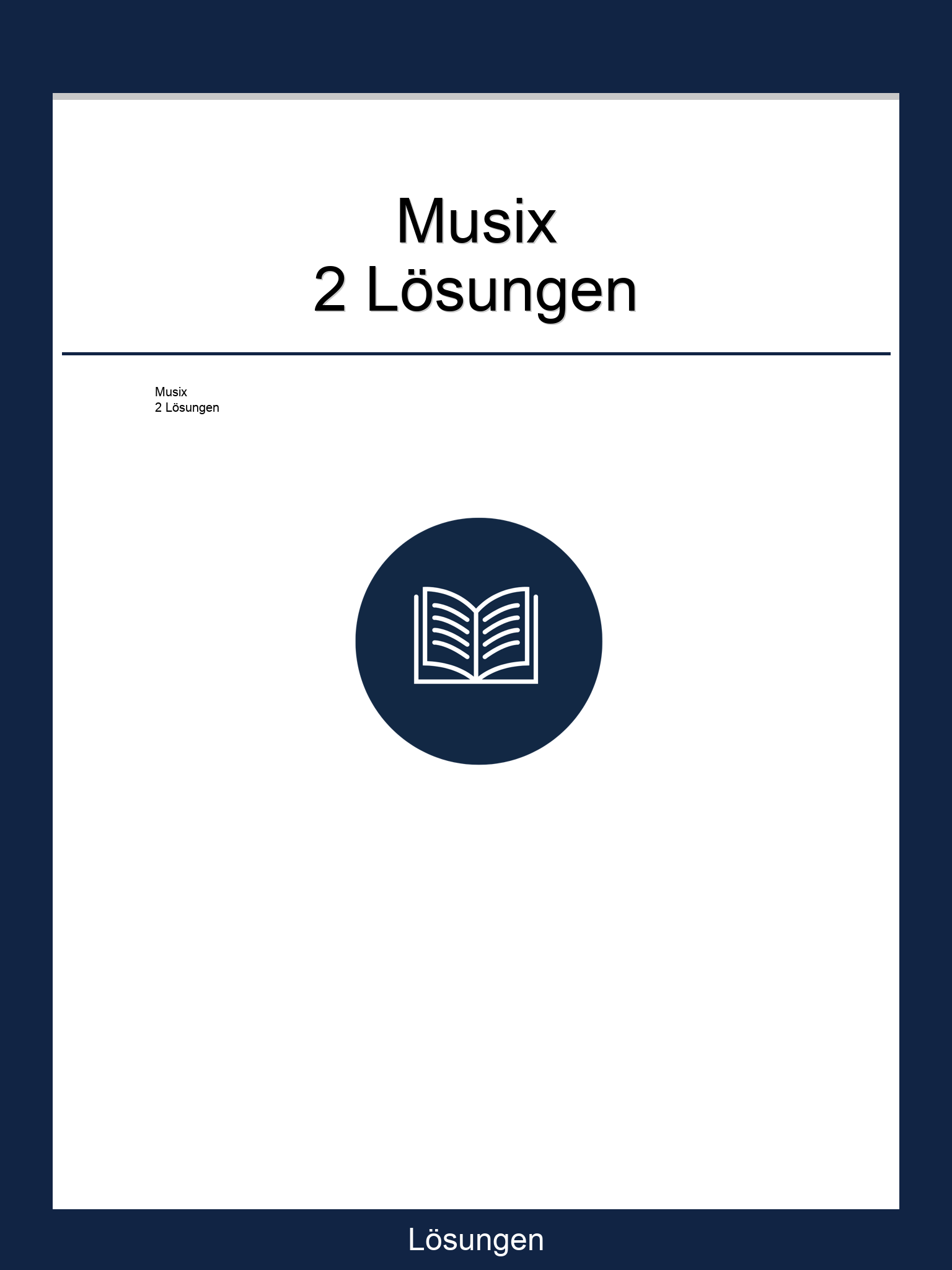 Musix 2 Lösungen PDF